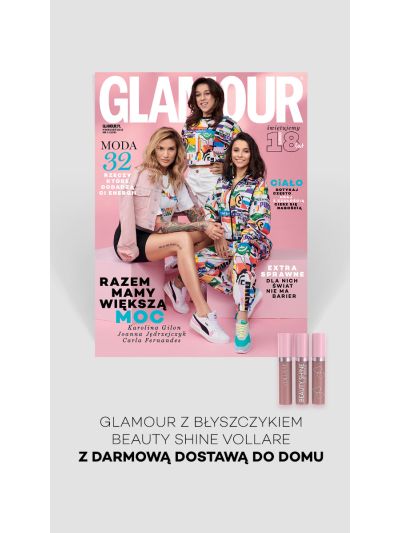 Glamour 4/2021 + błyszczyk