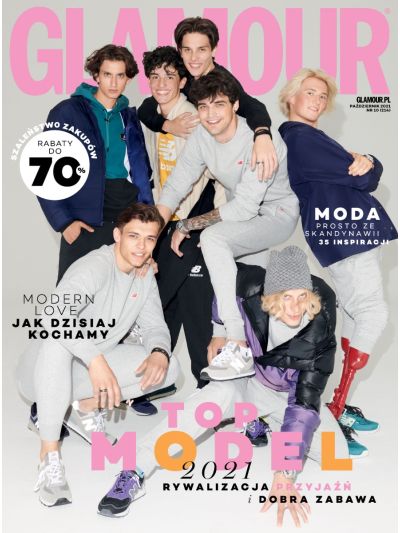 Glamour 10/2021 z książką