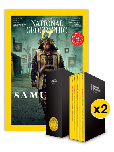 Dwuletnia prenumerata National Geographic z limitowanym Etui NG x2