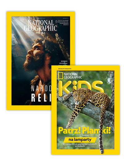 Pakiet prenumeraty: National Geographic i National Geographic Kids