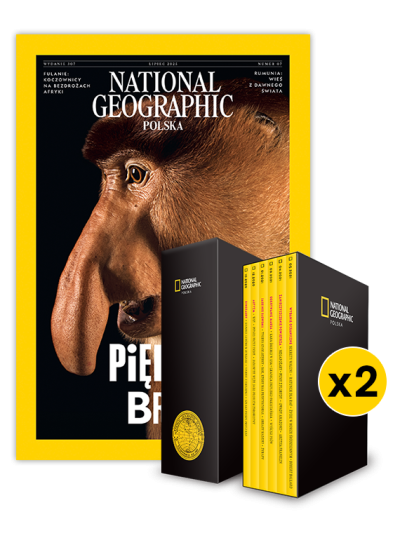 Dwuletnia prenumerata National Geographic z limitowanym Etui NG x2