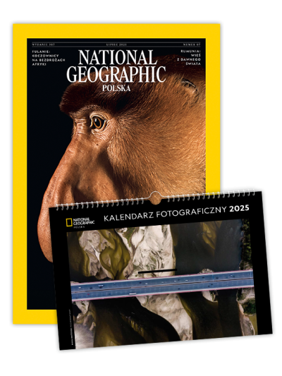Roczna prenumerata National Geographic z kalendarzem NG 2025