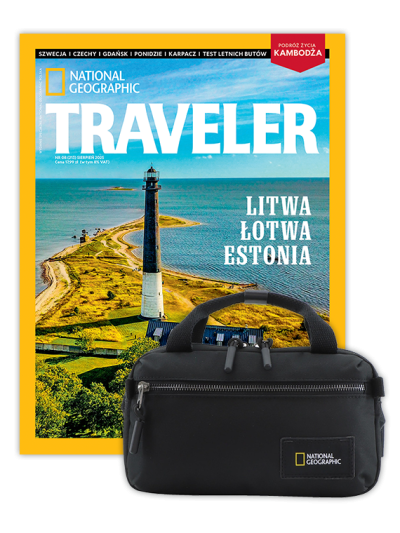 Roczna prenumerata Travelera z torbą Crossbody z rączką NG LEGEND N19184 Czarna
