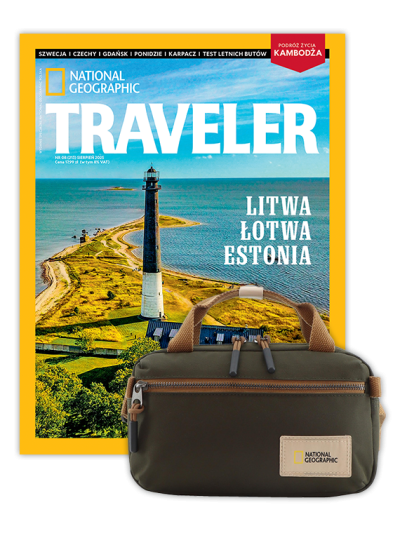 Roczna prenumerata Travelera z torbą Crossbody z rączką NG LEGEND N19184 Khaki