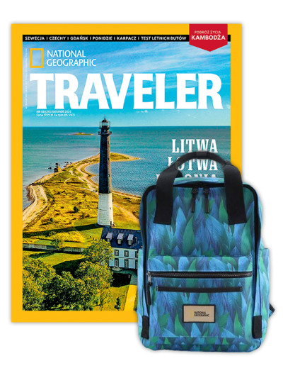 Roczna prenumerata Travelera z plecakiem NG LEGEND Duży N19180RN