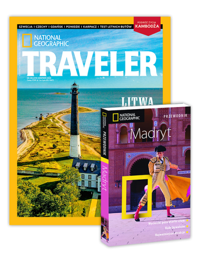 Roczna prenumerata TRAVELERA z przewodnikiem w prezencie: MADRYT
