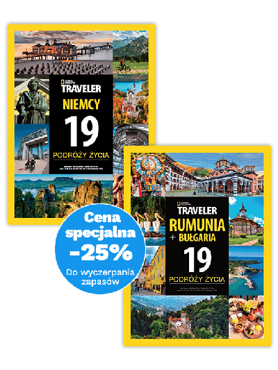 Pakiet National Geographic Traveler Extra 1/22 (Niemcy) i 2/22 (Rumunia)