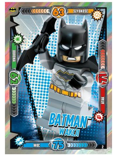 LEGO® BATMAN™ TCG - Nr 2: Batman™ w akcji