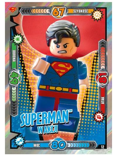 LEGO® BATMAN™ TCG - Nr 12: Superman™ w akcji
