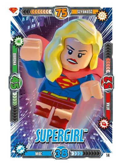 LEGO® BATMAN™ TCG - Nr 14: Supergirl™