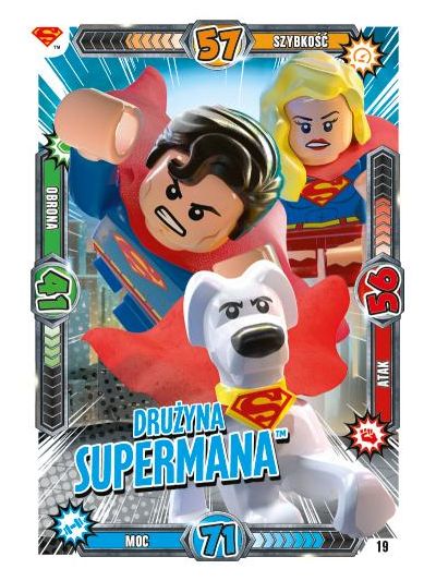LEGO® BATMAN™ TCG - Nr 19: Drużyna Supermana™