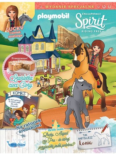 Playmobil wydanie specjalne. Spirit Riding Free 1/2020