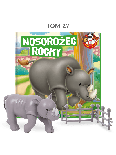 Zwierzęta z mojego ZOO - NOSOROŻEC ROCKY